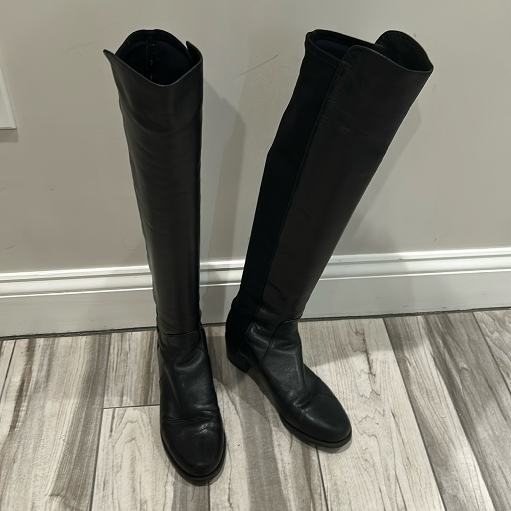 Stuart Weitzman 5050 leather boots size 6.5